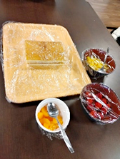 クリスマスケーキ作り