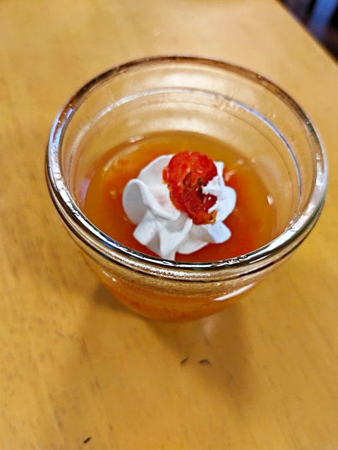 トマトゼリー作り